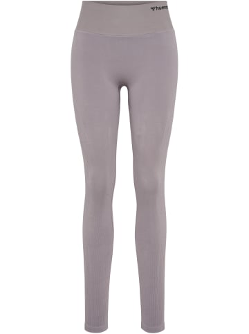 Hummel Hummel Leggings Hmlmt Yoga Damen Atmungsaktiv Schnelltrocknend Nahtlosen in MINIMAL GRAY