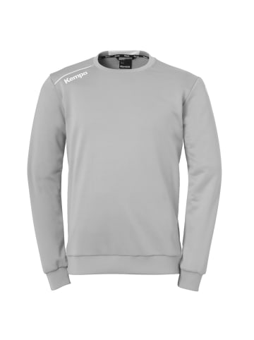 Kempa Langarmshirt PLAYER TRAINING TOP Kids in dark grau melange