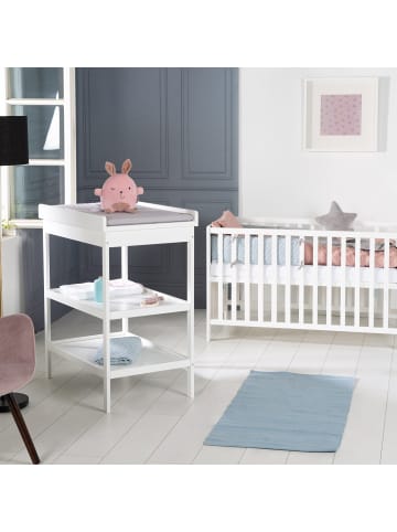 roba Set inkl. Wickelkommode und Beistellbett, mit Lattenrost, 60 x 120 cm
