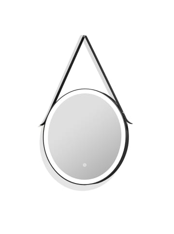 axentia LED-Badezimmerspiegel, Ø ca. 60 cm