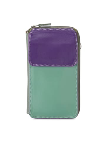 MYWALIT Geldbörse Leder 11 cm orchid
