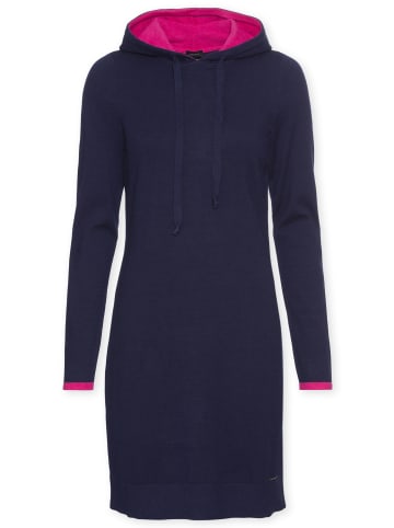 Laura Scott Strickkleid in marine-pink