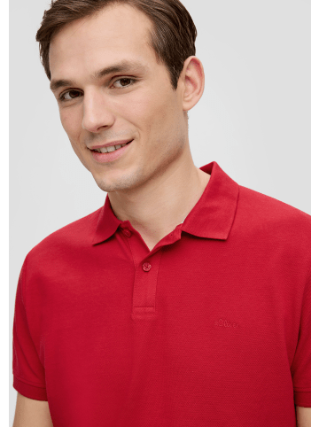 s.Oliver Polo-Shirt kurzarm in Rot