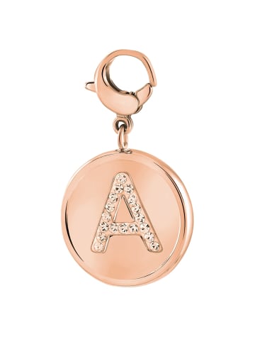 Lucardi Anhänger "Buchstabe R" Rund