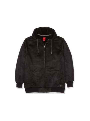 S. Oliver Sweatjacke für Herren in schwarz in schwarz