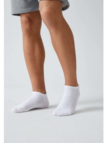 SNOCKS Sneaker Socken aus Bio-Baumwolle 6 Paar in Weiß