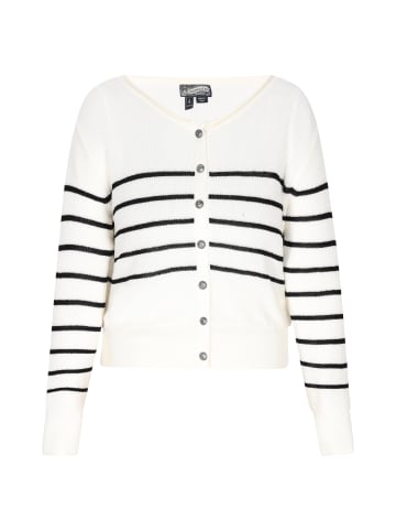 DreiMaster Vintage Women Cardigan in offwhite black
