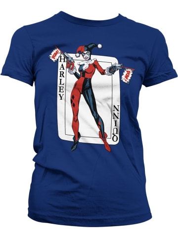 DC Commics Harley Quinn Shirt in Blau