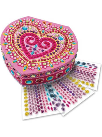 InVento Bastelset Sticker Mosaik Schmuckkästchen Herz - ab 5 Jahre