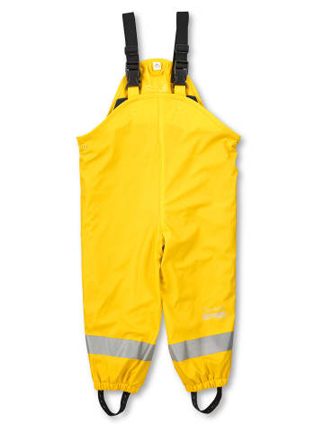 Sterntaler Regenträgerhose gefüttert uni in gelb