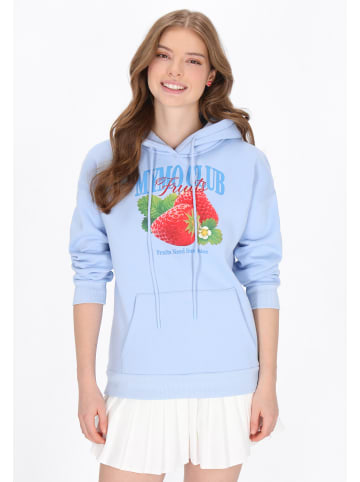 myMo Women Hoodie in light blue