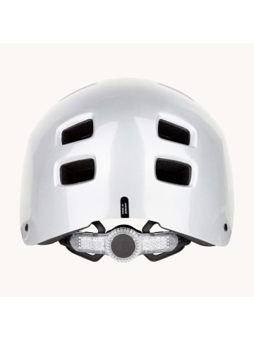 KED Urban-Fahrradhelm Citro in silber