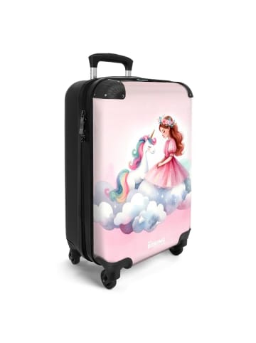 NoBoringSuitCases Suitcase, Handgepäck, Koffer, Reisekoffer Einhorn Prinzessin