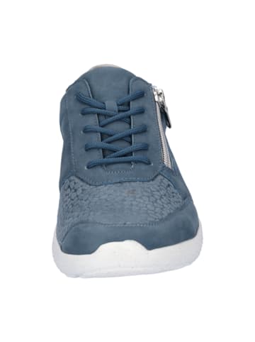 WALDLÄUFER Komfort Schnürschuhe in Blau