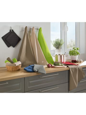 REDBEST Baumwolle Topflappen 2er-Pack Seattle in rot