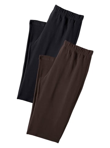 Vivance Active Caprileggings in 1x braun, 1x schwarz