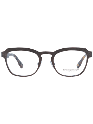 Ermenegildo Zegna Männer Optische Fassungen Trapezförmig Bronze