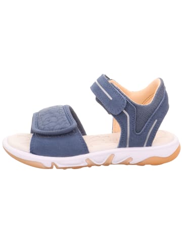 superfit Sandale PEBBLES in Blau/Orange