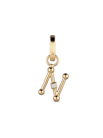 Elli Charm 925 Sterling Silber in Gold