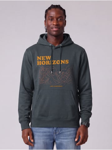 wat? Apparel Sweatshirt New horizons are everywhere in India Ink Grey