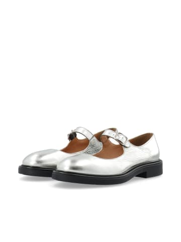 Bianco Mary Jane Schuhe in Silver