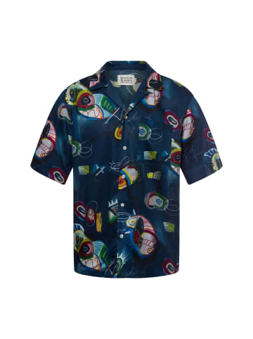 Scotch & Soda Hemd in marine mehrfarbig