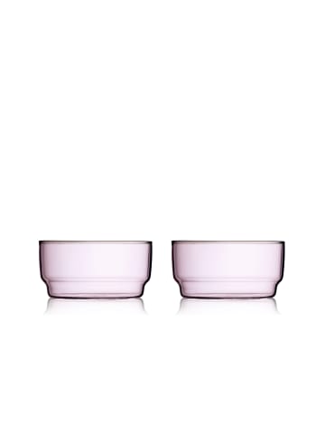 Lyngby Glas Schale Torino in Pink