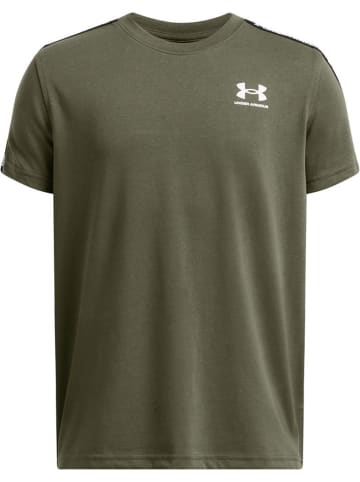 Under Armour Sportshirt "Icon Taped T-Shirt" in Grün
