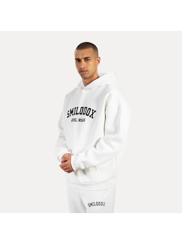 SMILODOX Hoodie Kayson in Creme