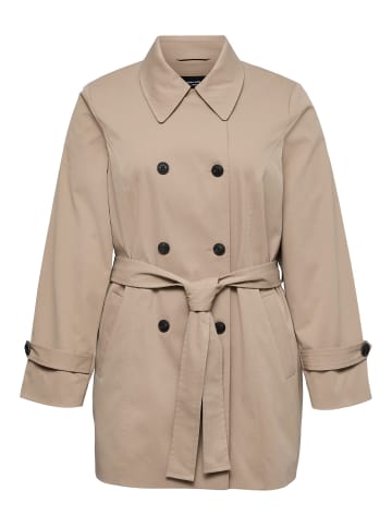 Vero Moda Trenchcoat in Silver Mink