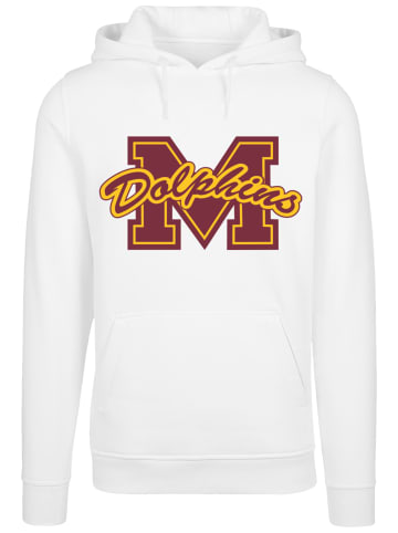 F4NT4STIC Hoodie Sex Education M Dolphins Netflix TV Series in weiß