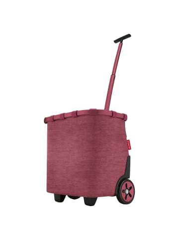 Reisenthel carrycruiser - Einkaufstrolley 47.5 cm (forest gold) in twist maroon