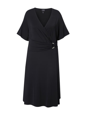 Ulla Popken Midikleid in schwarz