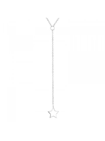 Alexander York Kette mit Anhänger Y-Design STERN in 925 Sterling Silber in silber