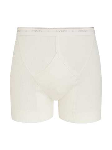 Jockey Boxershort Classic Cotton Rib Y-Front in Weiß
