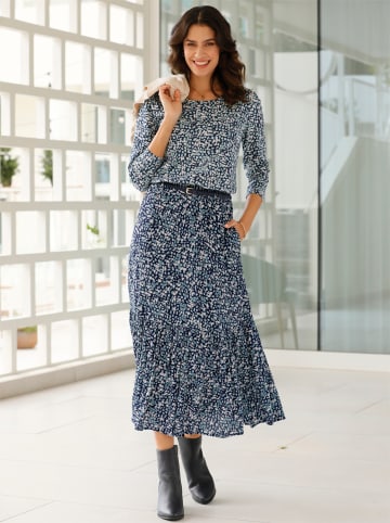 WITT WEIDEN Print-Shirt in marine-jade-bedruckt