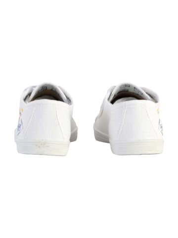 Le Temps des Cerises Schnürsenkel-Tennis Basic 02 Weiß