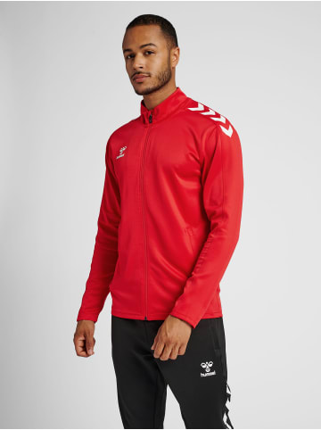 Hummel Reißverschluss Jacke Hmlcore Erwachsene in TRUE RED