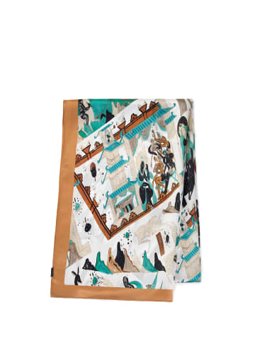 Wittchen Silk scarf for women (H) 170 x (B) 52 cm in Multicolor 2