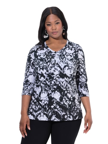 Ulla Popken Shirt in schwarz