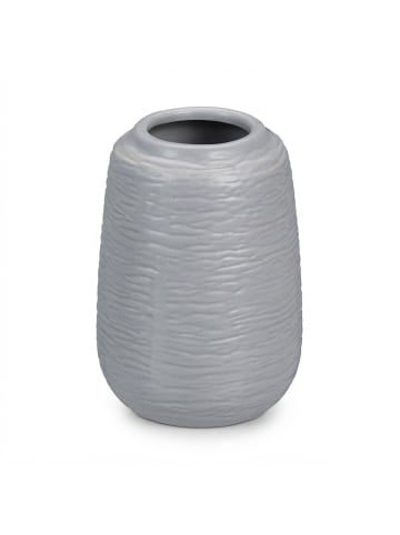 relaxdays 2 x Vasen in Grau - (H)15 x Ø10 cm