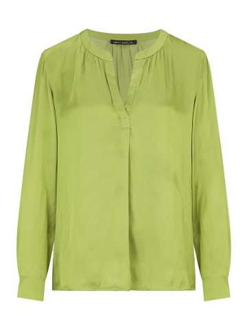 Betty Barclay Satin-Bluse langarm in Fresh Moss