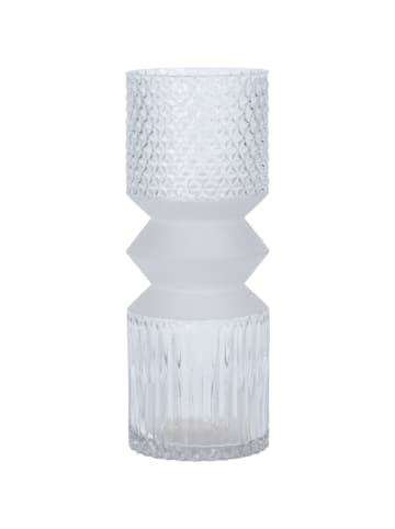 Home&Styling Collection Blumenvase aus Glas, zylinderförmig in Transparent, Ø 11 x (H) 30 cm