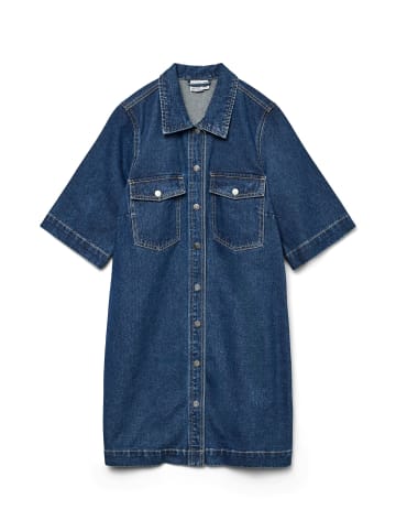 Vero Moda Jeanskleid in Dark Blue Denim 1