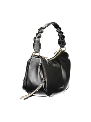 CAFèNOIR Schwarz Damen Schultertasche aus Polyurethan
