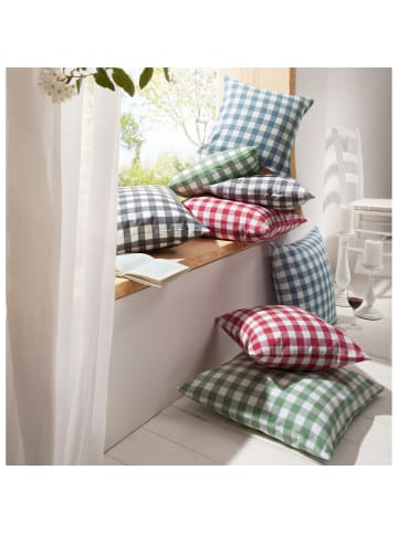 REDBEST Baumwolle Kissenhülle Nashville in rot