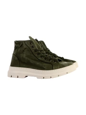 natural world Bota Enzimatica – Hohe Schnür-Sneaker Grün