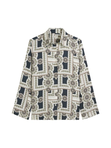 Marc O'Polo Bluse relaxed in multi/muted blue