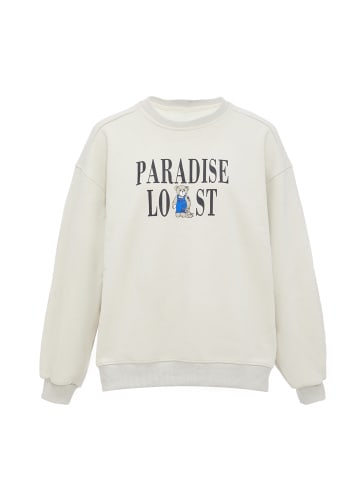 Homebase Sweatshirt in Wollweiss