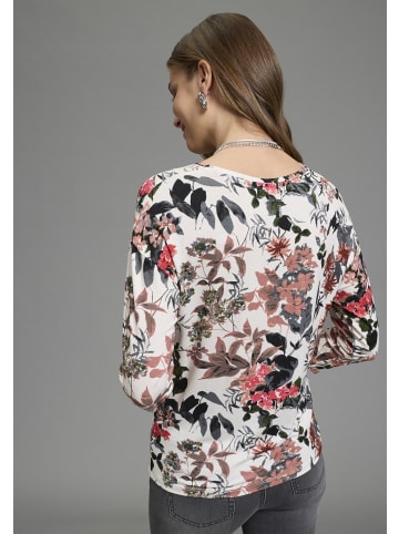 Laura Scott Print-Shirt in weiß-geblümt